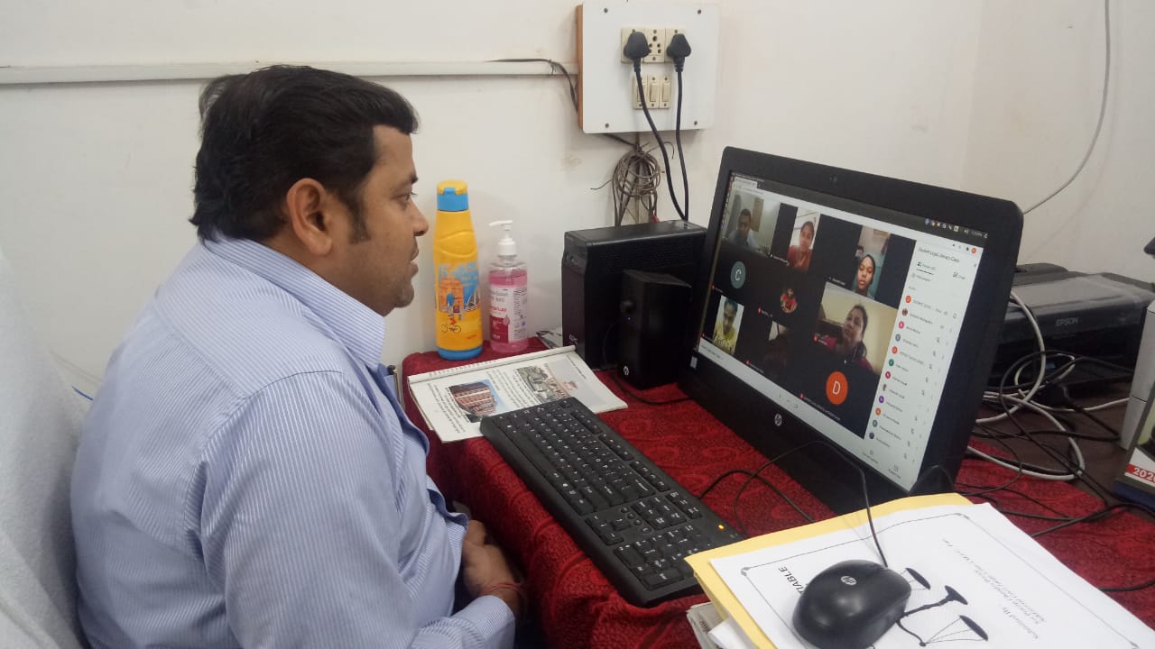 Student Legal Literacy Class through Online Mode by DLSA,Puri